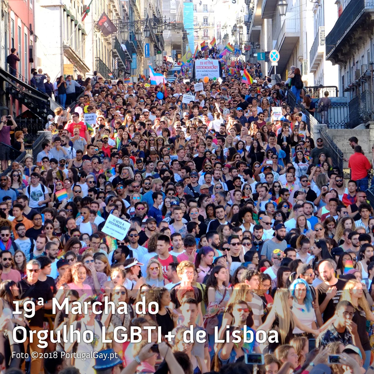 PORTUGAL: Maior Marcha do Orgulho LGBTI+ de sempre em Lisboa