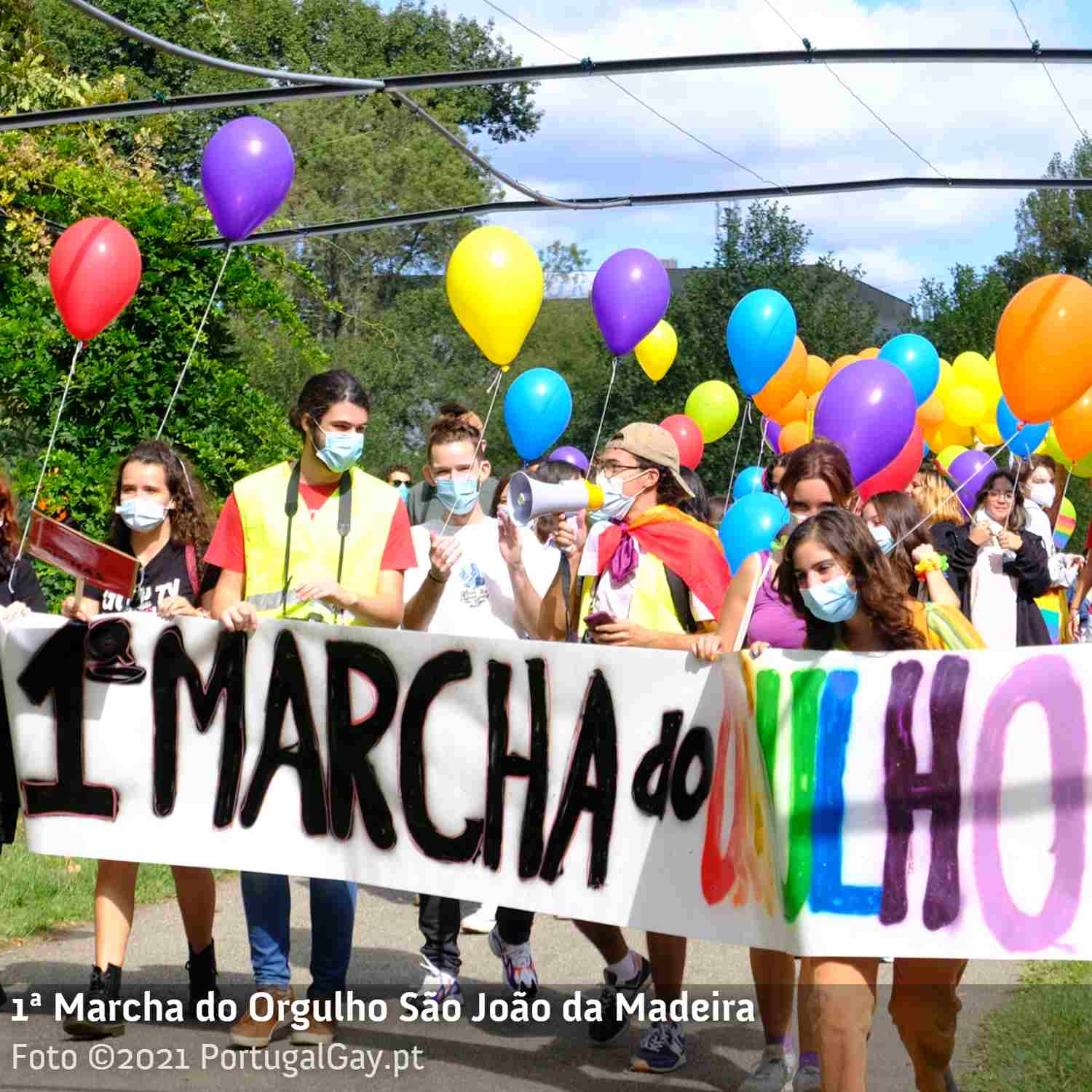 PORTUGAL: So Joo da Madeira celebrou hoje a sua primeira Marcha do Orgulho LGBTI+