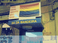 Porto Pride: Teatro Sá da Bandeira door